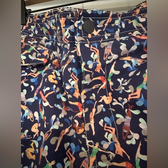 J.‎ Crew x Liberty Swim Trunks in Liberty swimmers print- Navy/Multi- 30 - Picture 3 of 7